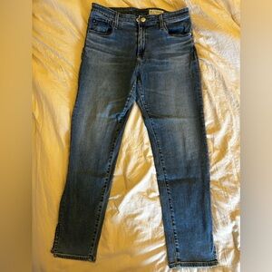 Anthropologie High Rise Stevie Ankle Jeans